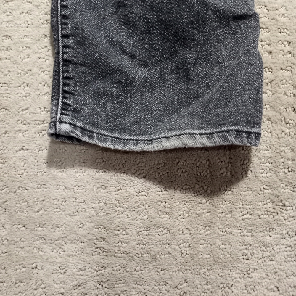 Vintage Levi's Relaxed Fit Straight Leg Faded Black Denim Jeans Mens Size 38×30 - Picture 10 of 11